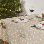 Tραπεζομάντηλο Χριστουγεννιάτικο Luxury Home Syn 150X150 Noel